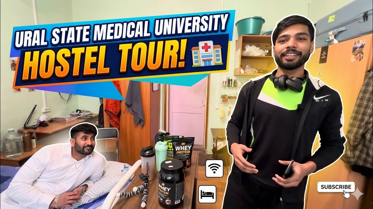 Hostel Tour URAL STATE MEDICAL UNIVERSITY Ekaterinburg | MBBS RUSSIA #mbbsinrussia #mbbsabroad
