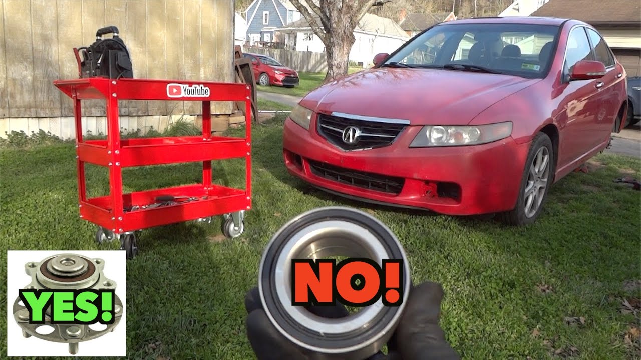 2004 2.4 Acura TSX Rear Bearing Replacement