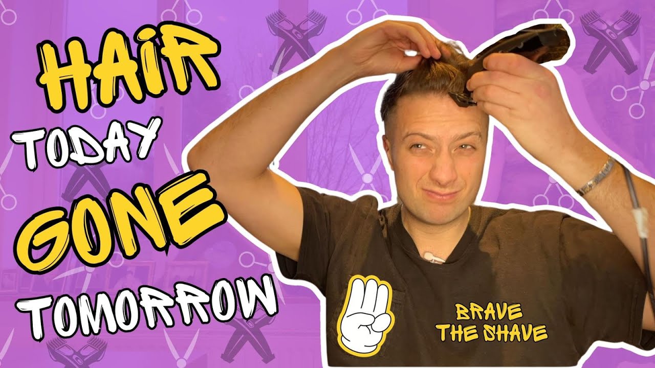 CANCER UPDATE: Hair Today, GONE Tomorrow | Braving the Shave Before Transplant