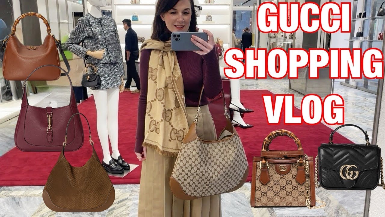 GUCCI Luxury Shopping Vlog