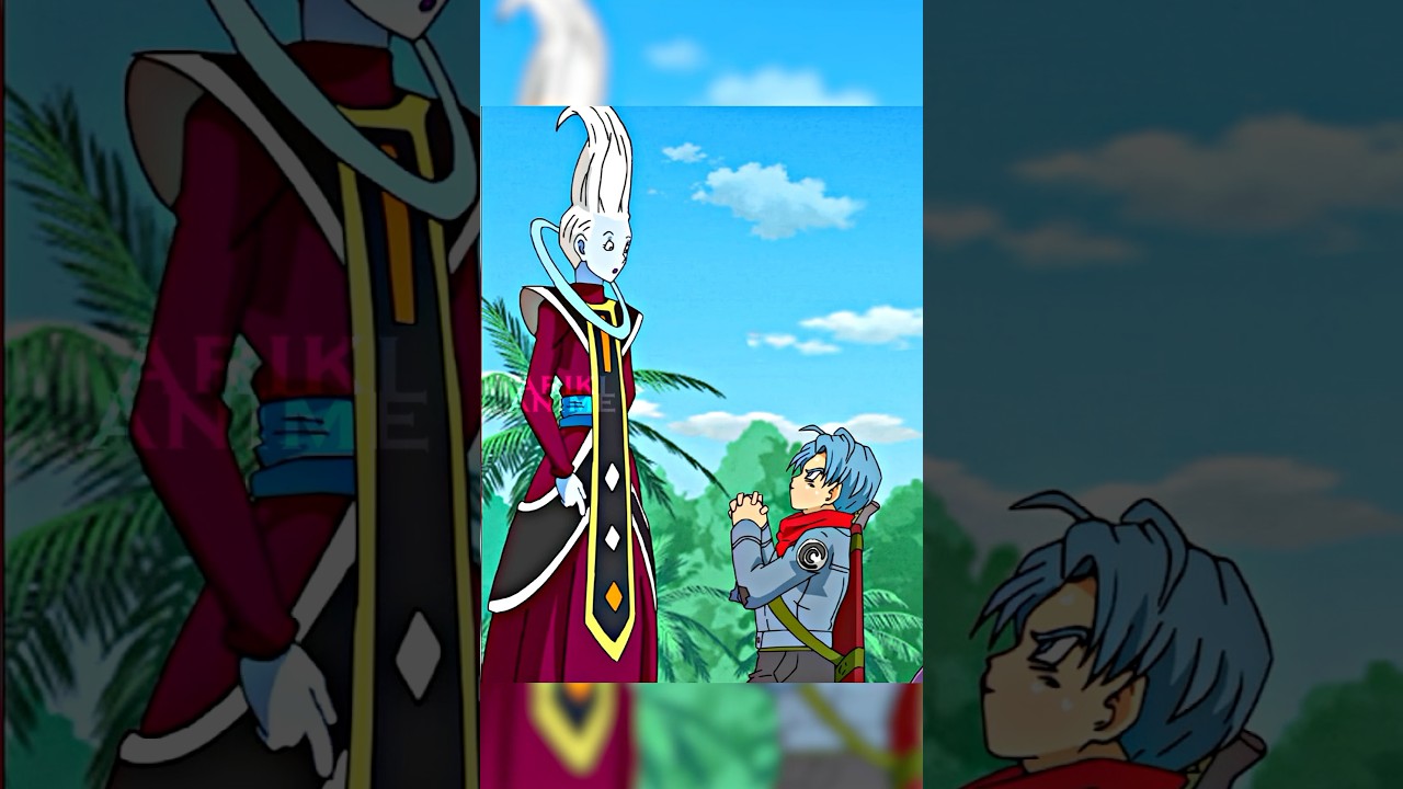Trunk's Thought Whis Was The God Of Destruction😂