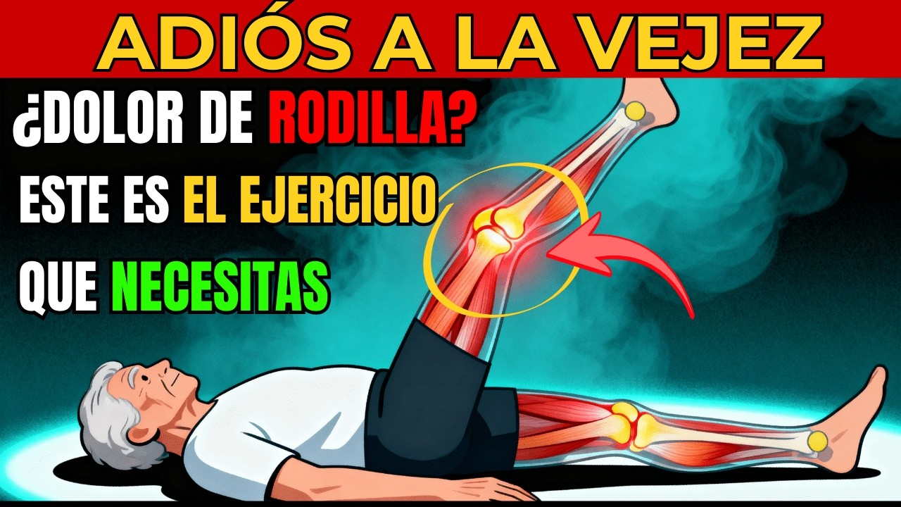 ¿Rodillas Débiles? Solo 5 Ejercicios al Día Para Recuperar la Fuerza en Tus Piernas