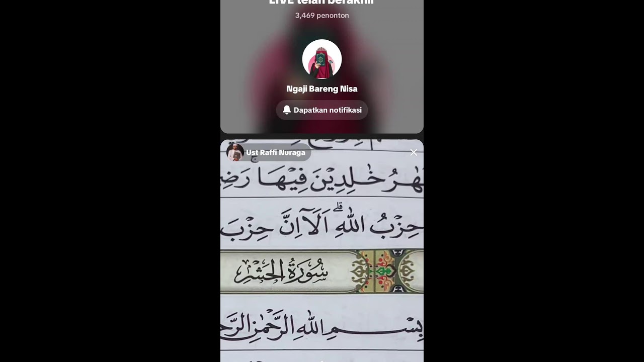 belajar baca Alquran bersama!
