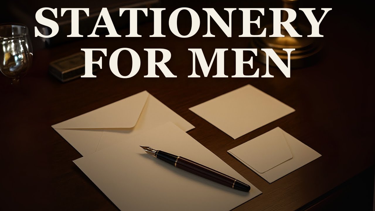 Stationery for Men | 5 Essentials for a Gentleman&rsquo;s Desk
