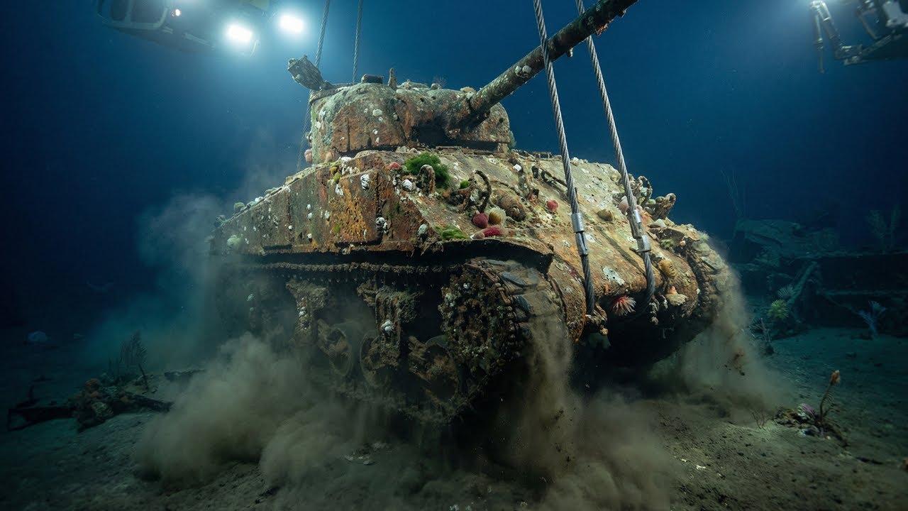 Unbelievable Discovery — Finding a Sherman Tank in the Deep Sea and Restoring It to Glory WWII Relic