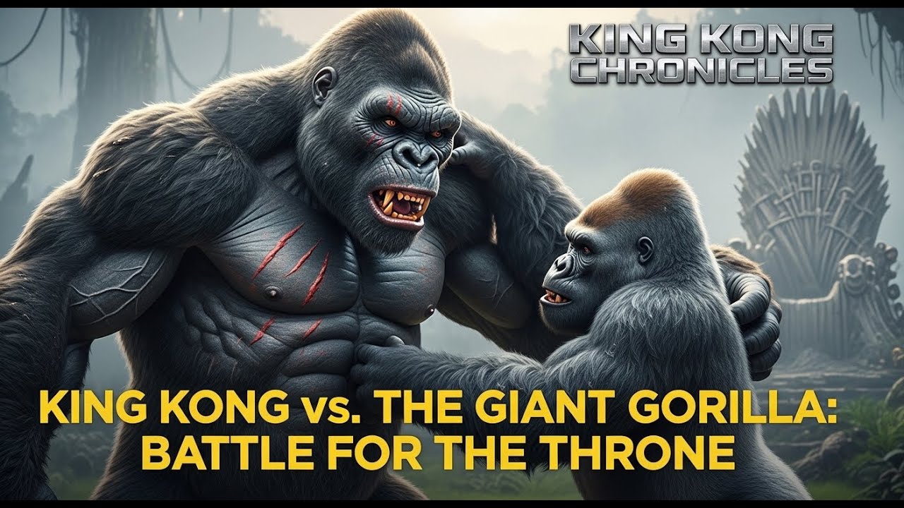 King Kong vs. The Giant Gorilla: Epic Battle for the Throne | Full Movie