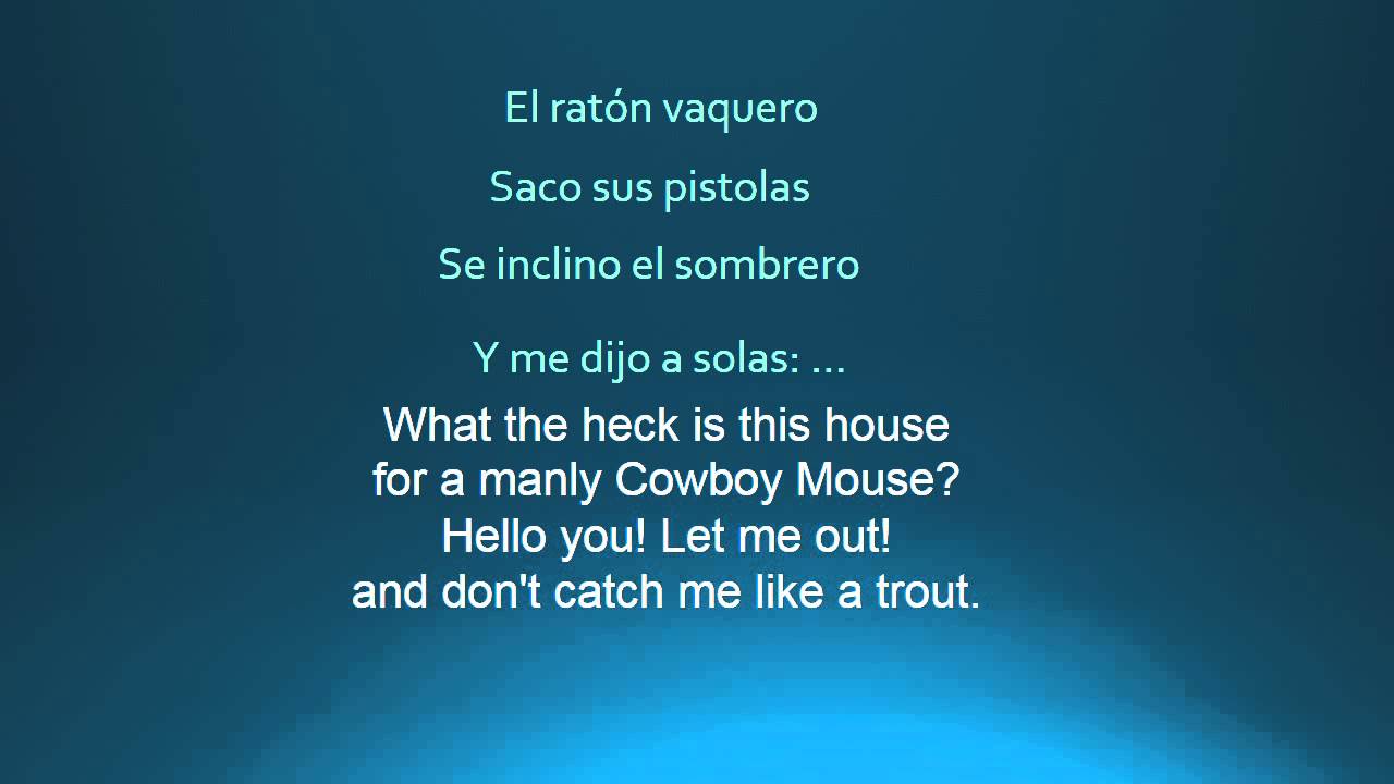 El rat&oacute;n vaquero - Cri Cri
