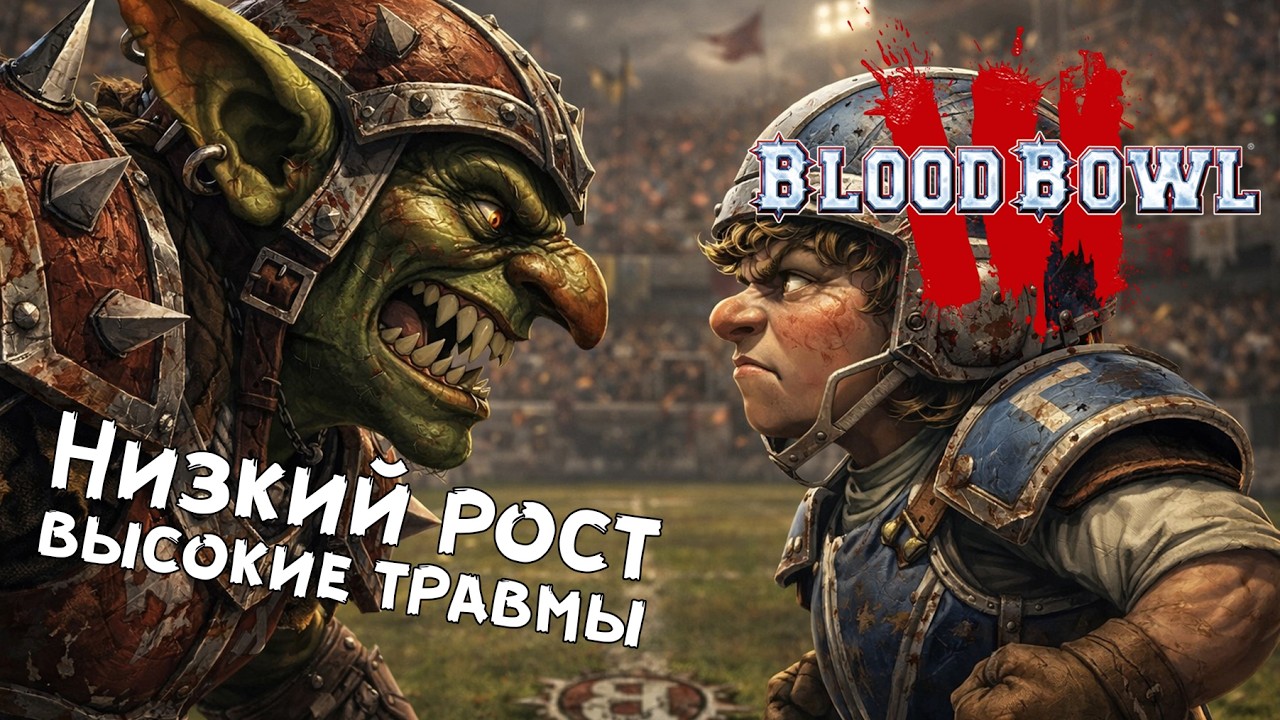 Blood bowl 3: РУББЛ — Br1ght (Халфлинги) VS Chill&Play (Гоблины)