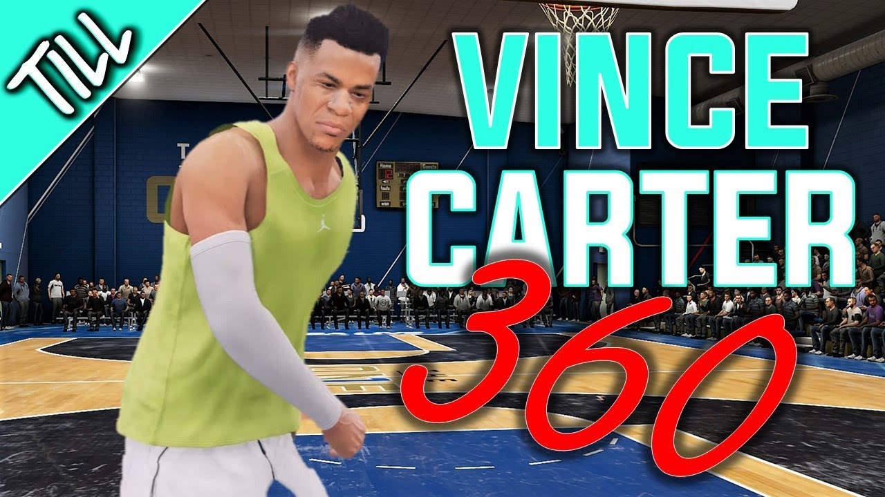VINCE CARTER 360 WINDMILL IN 3v3 - Nba Live 18 3v3 w/ Warm Up Live Event