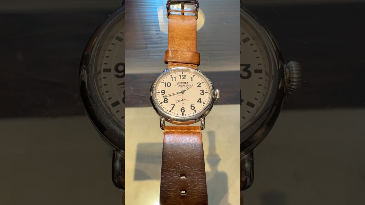 Shinola Runwell 47mm &ndash; Built in Detroit, Worn Everywhere #shinola