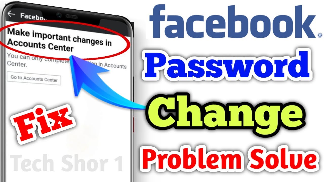 Make important changes in accounts center facebook | Make important changes in accounts center