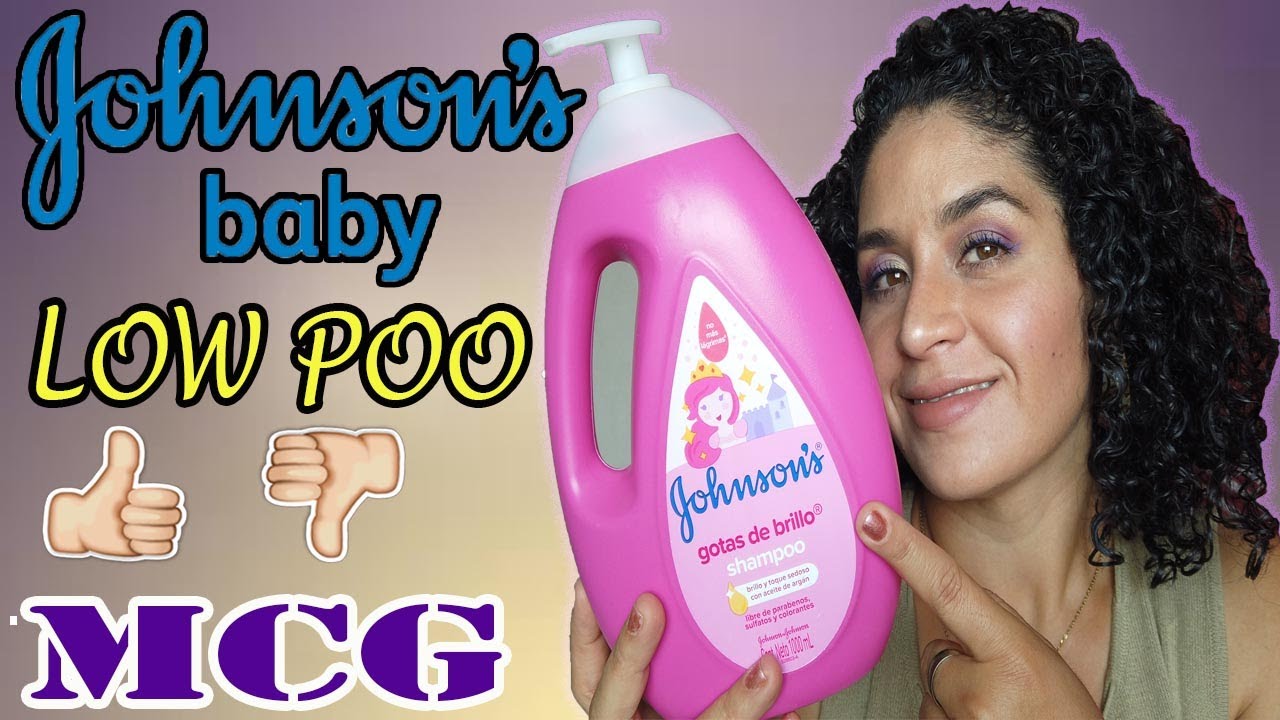 Shampoo Johnson's Gotas de Brillo| LOW POO | Método Curly Girl| Reseña.
