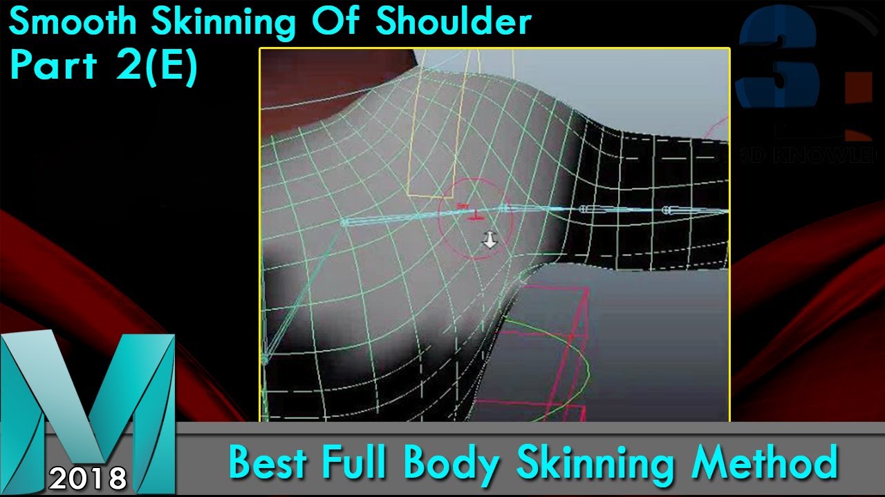 Character Skinning: Shoulder Skinning In Maya.