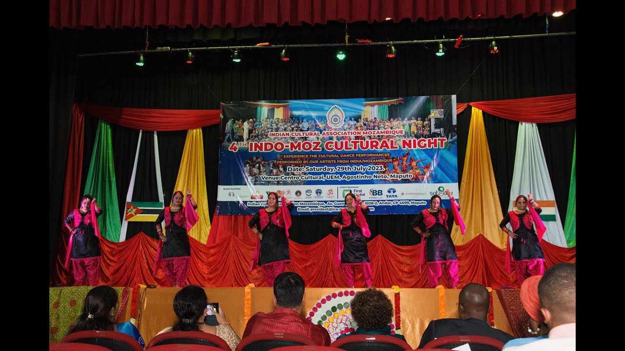 PUNJABI FOLK DANCE_4TH ICA INDO-MOZ CULTURAL NIGHT 2023_29th JULY 2023_UEM AUDITORIUM, MOZAMBIQUE.