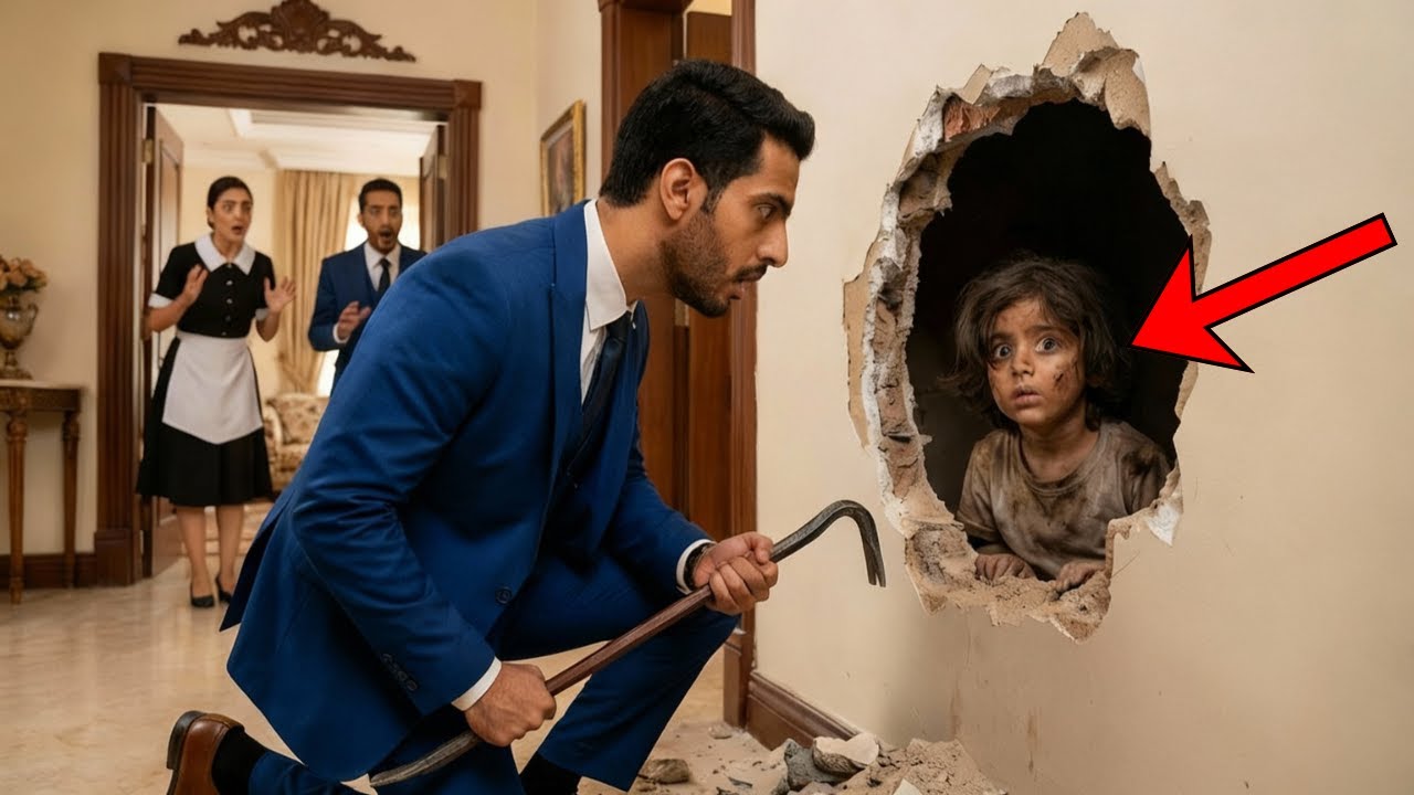 يسمع المليونير صوتاً خلف جدار قصره، وحين هدمه وجد طفلاً يعيش هناك... وما حدث بعدها !