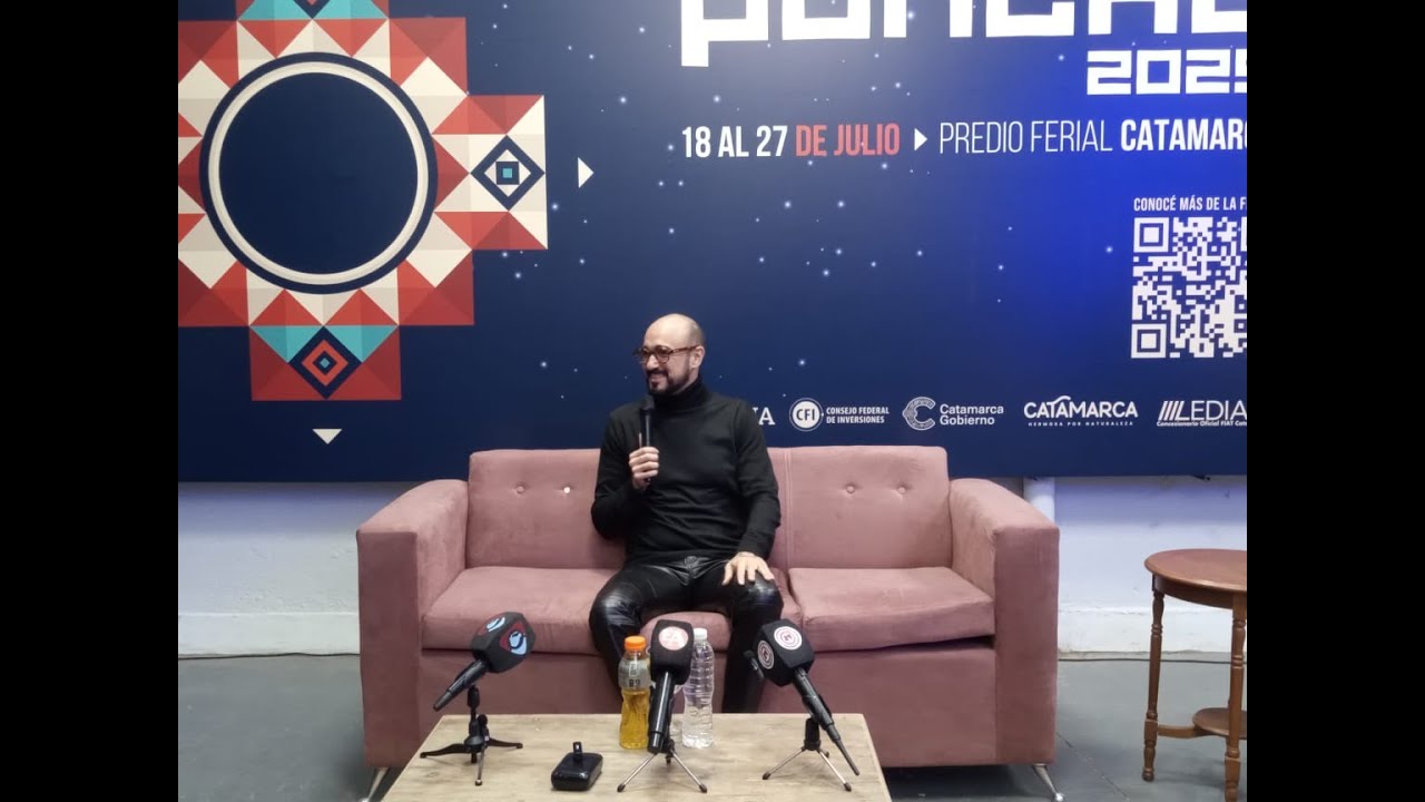 PONCHO 2025 | Conferencia de prensa de Abel Pintos