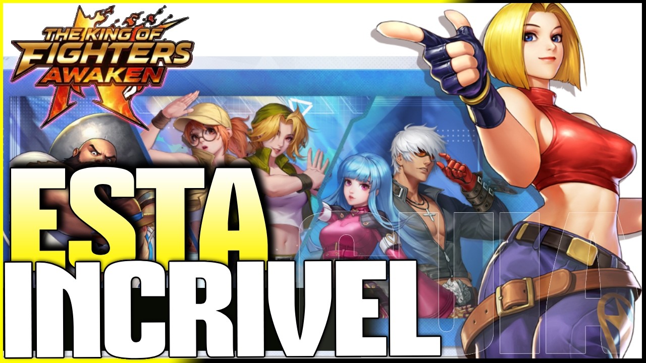 NOVO GAME KOF AWAKEN PROMETENDO MUITO, CHEGANDO O BETA 13/02  | KOF AWAKEN