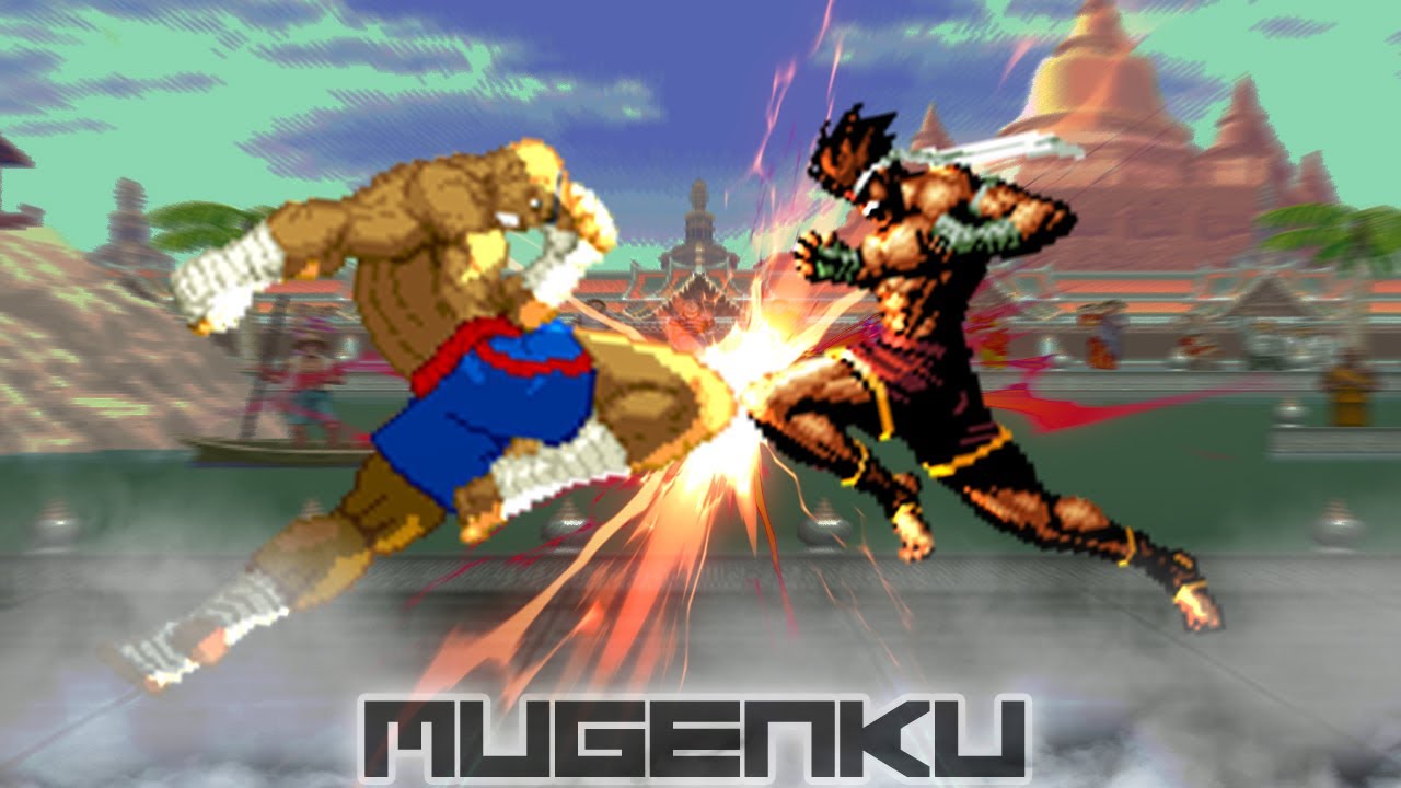 Marvel vs Capcom vs SNK MUGEN. M206 Sagat vs Another Unknown Joe Higashi