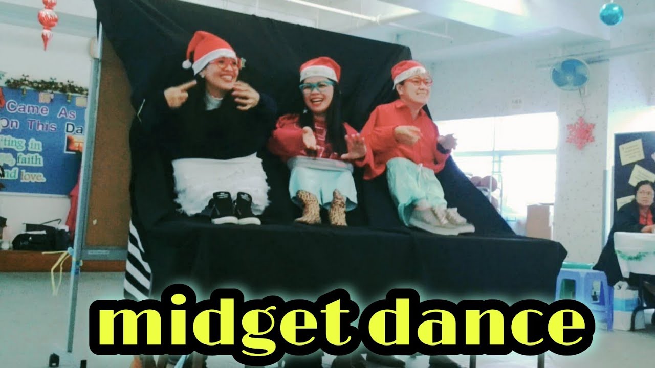 Funny Midget Dance/ Christmas presentation of our group