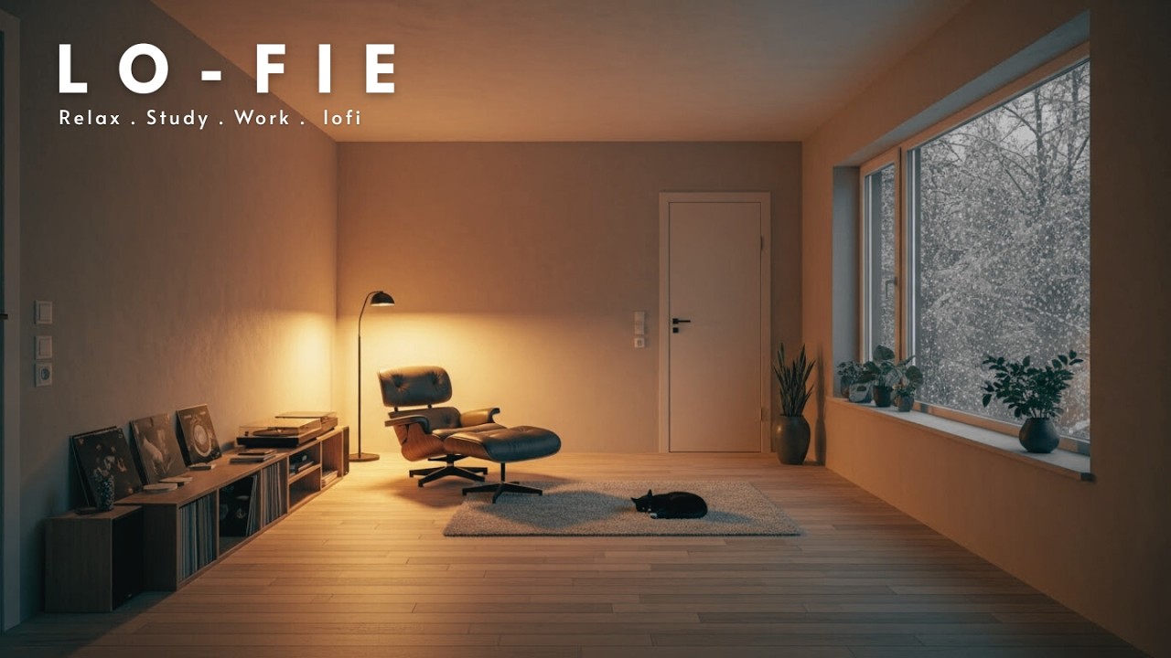 Relaxing Lo-fi Music | Soft Chill Beats for Quiet Evenings, Unwinding and Stress-Free Study