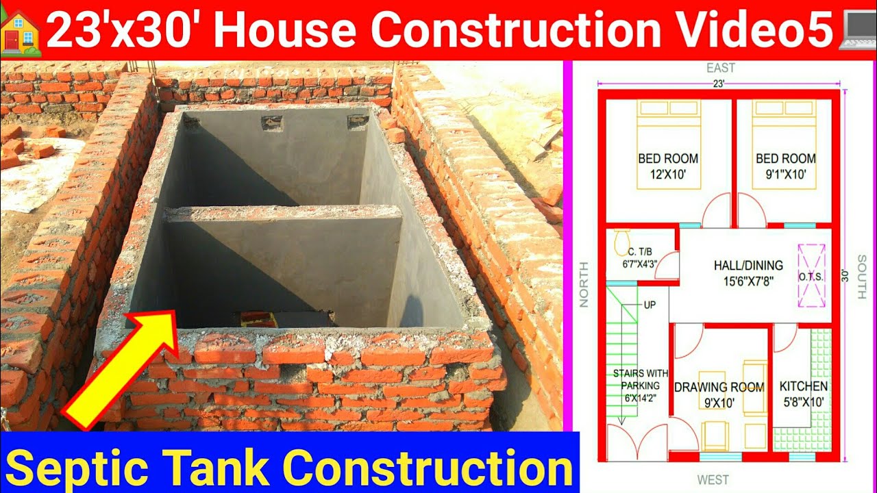 Septic Tank Construction | Septic Tank design | Septic Tank Construction in India 