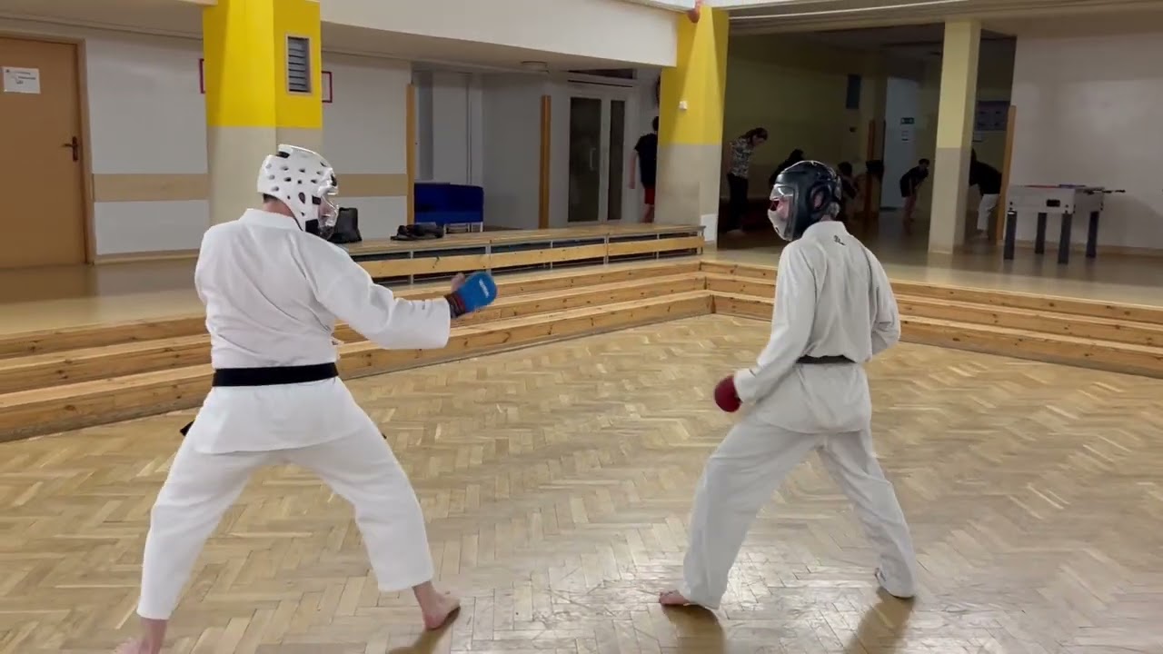 Sparing treningowy: sensei Michał Kudraszew vs shihan Michał Piotrkowicz 2025r.