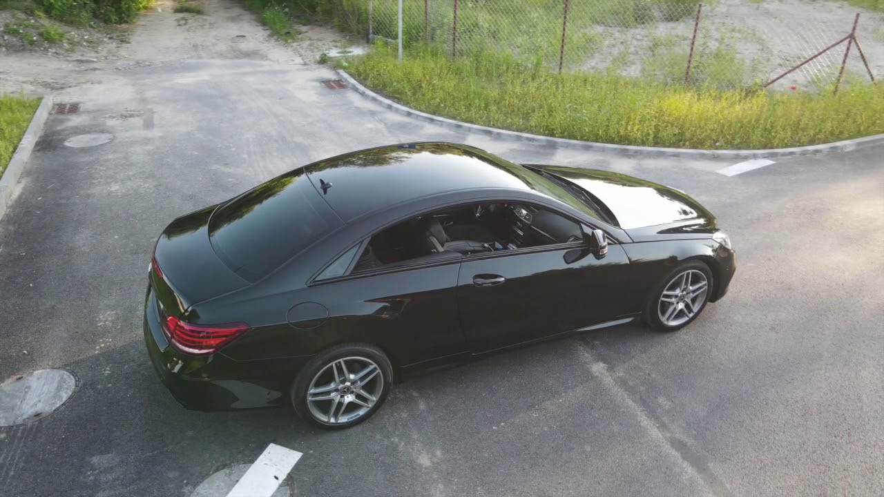 Mercedes E coupe w207 all black