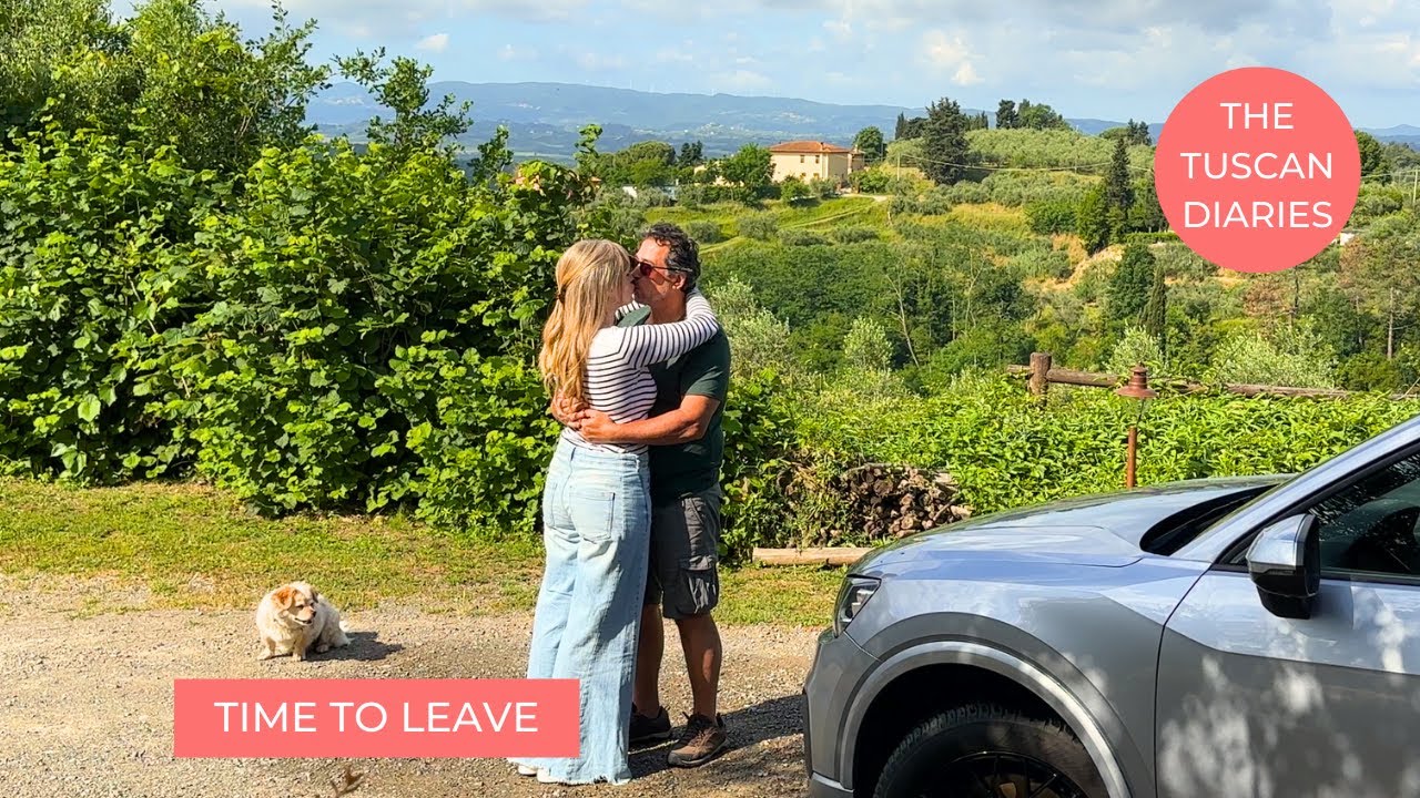 WE LEFT & I FORGOT MY PHONE IN TUSCANY!