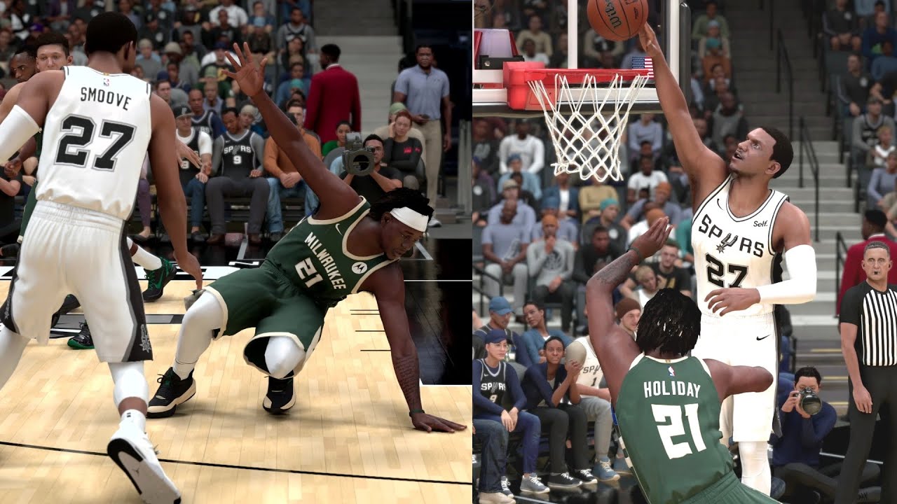 NBA 2K24 My Career - Jrue's Ankles and a Poster!