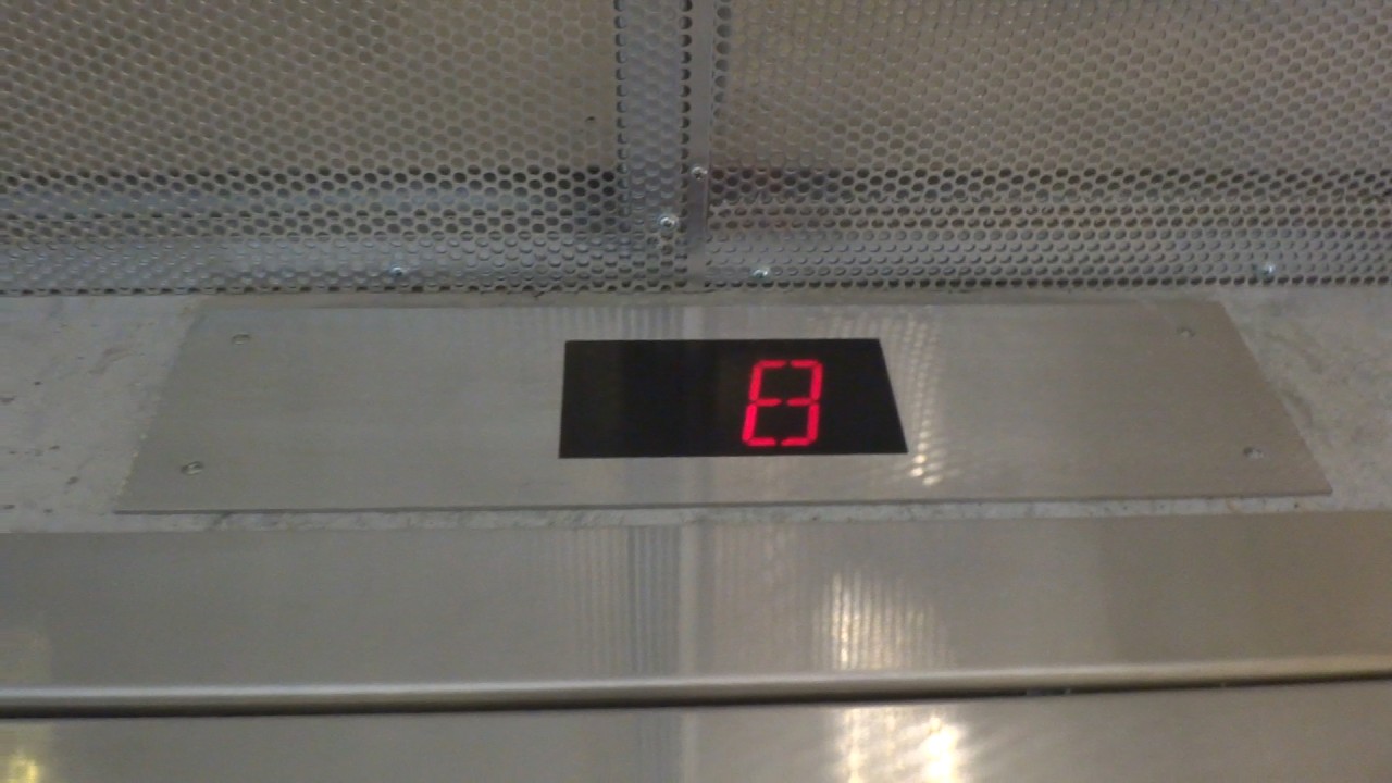 TX30 Retake: Huge Traction Elevator at the Meinel Optical Sciences Building, The U of A, Tucson, AZ
