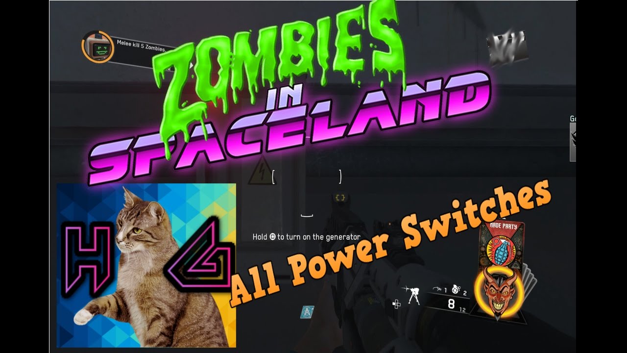 Spaceland Zombies: How to Turn On Power