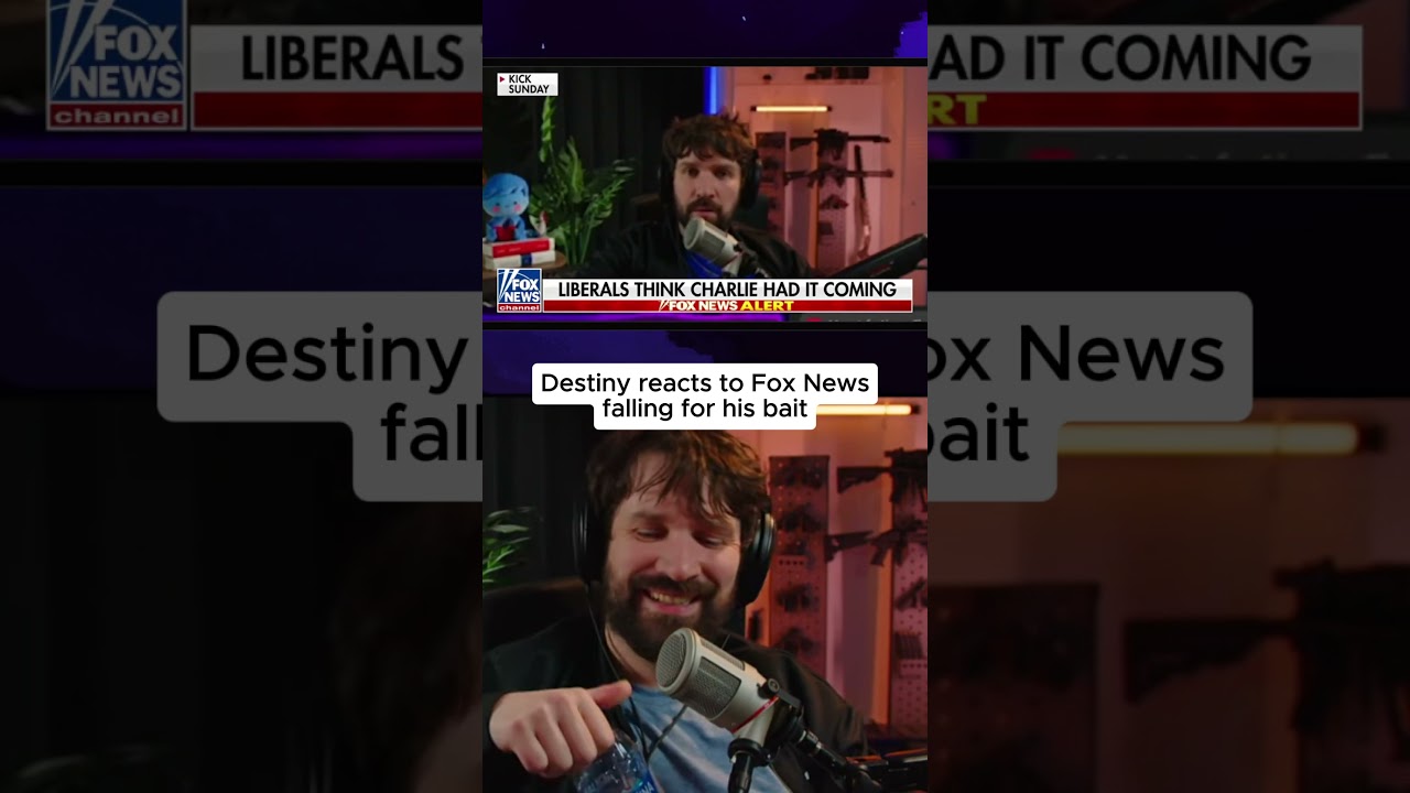 Fox News Falls For Destiny's Bait & Put Him In The News 🤣😭