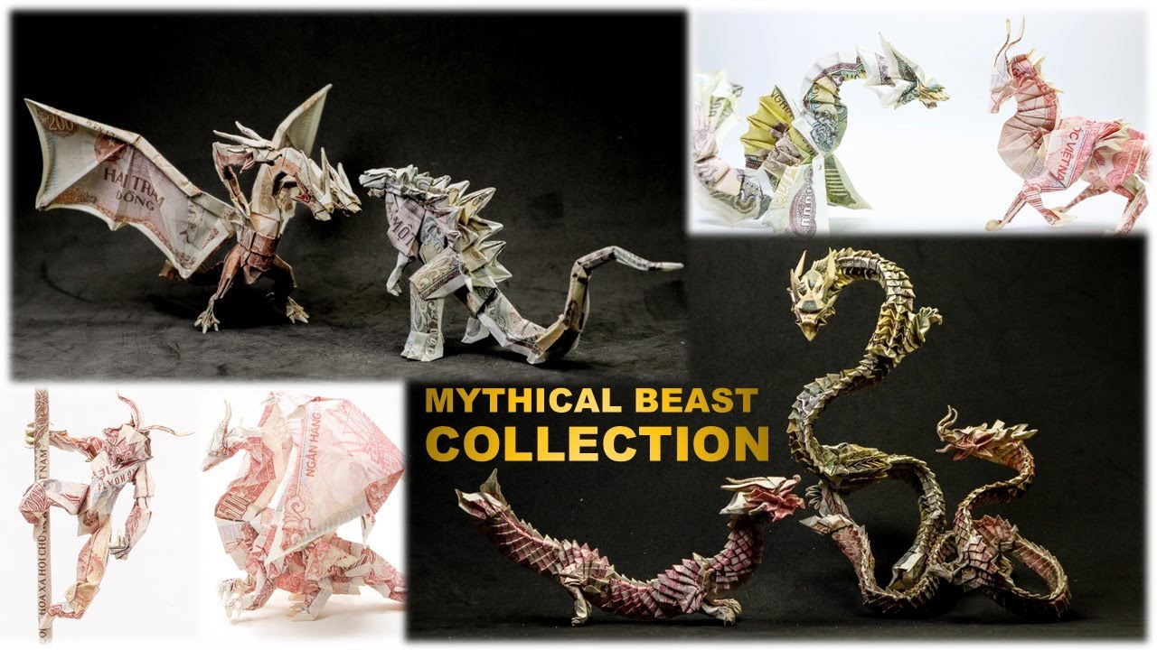 MYTHICAL BEAST COLLECTION - LQD Money Origami