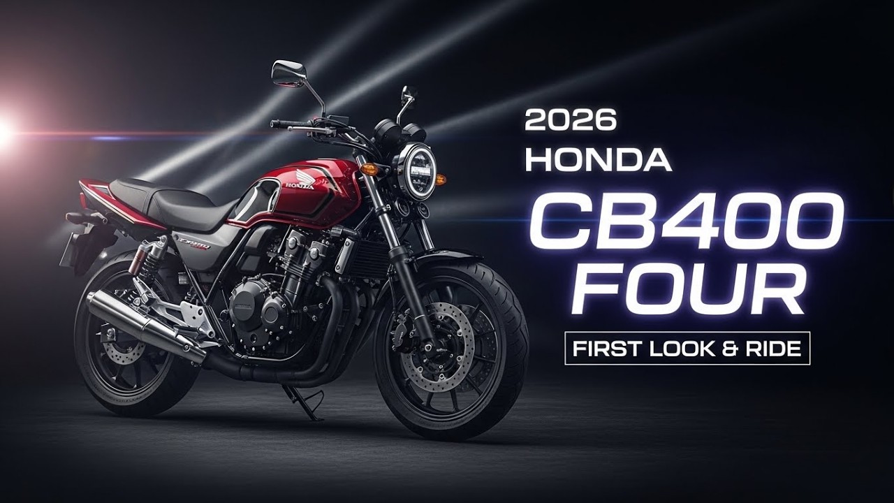 2026 Honda CB400 Four – Retro Legend Returns | Full Walkaround | RideVerse