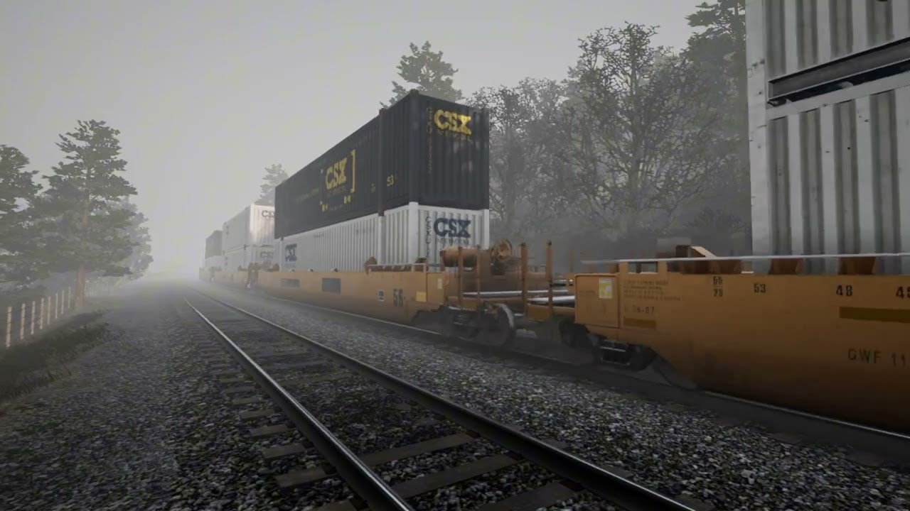 Foggy Mountain Railfanning