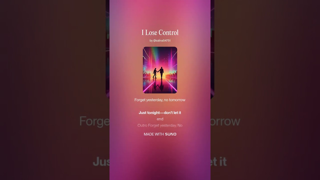 I Lose Control