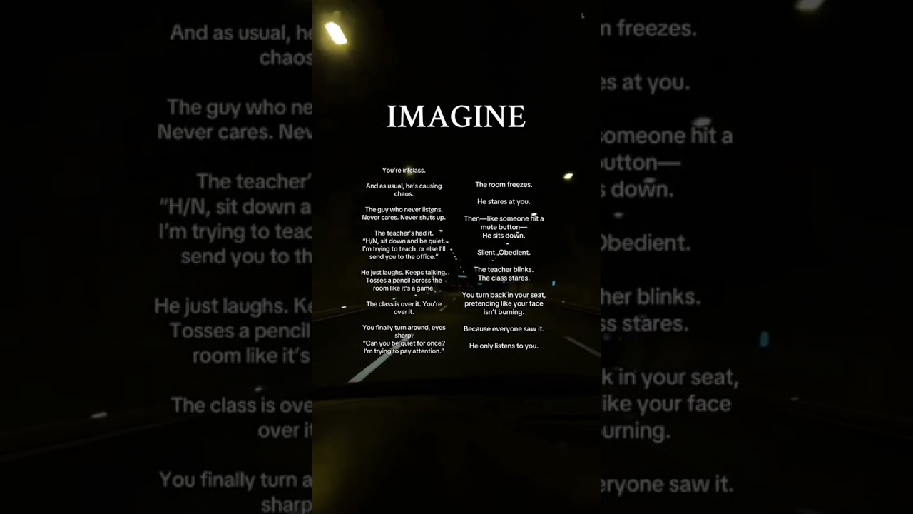 IMAGINE SCENARIOS DELULU TIKTOKS