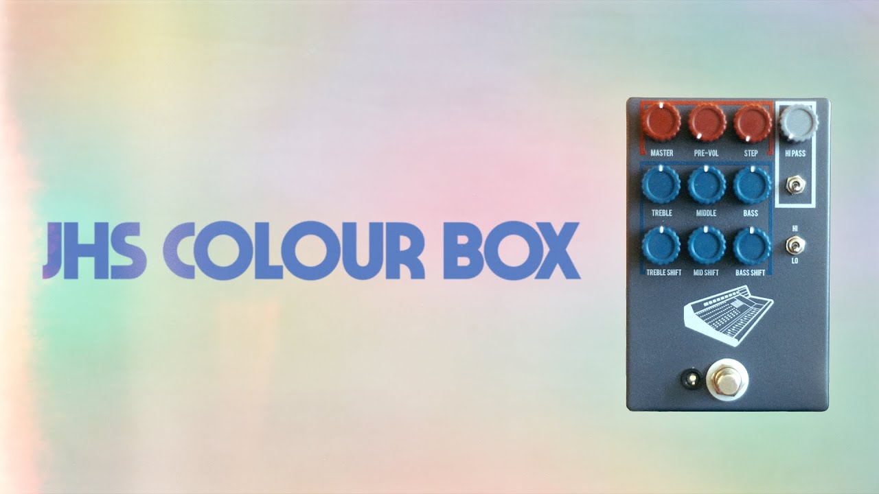 Getting Crunch w/ JHS Colour Box Turns 10 - Console In A Box Pedal