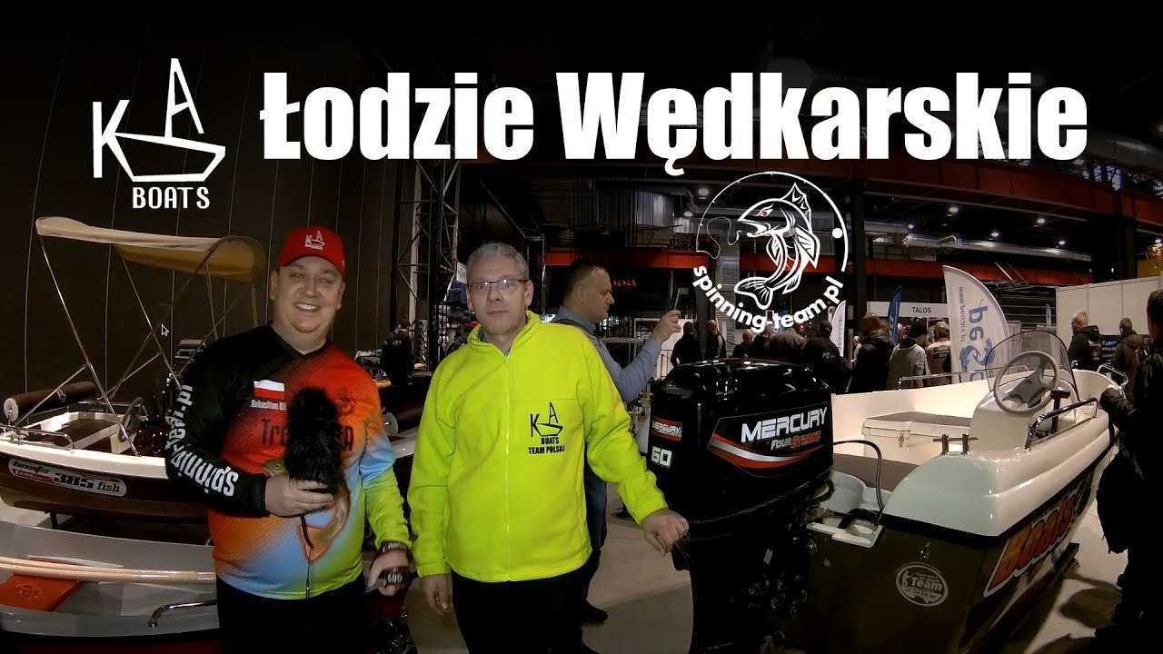 Łodzie wędkarskie KA-Boats Augustów - Warszawa Rybomania 2018