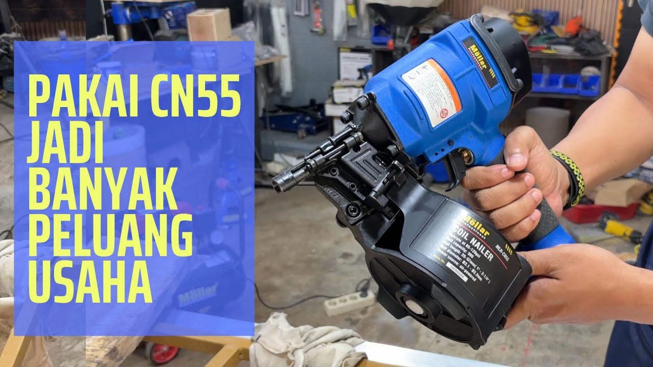 Paku Tembak Palet Murah Terbaik ‼️ Mollar CN55 5cm Air Nailler