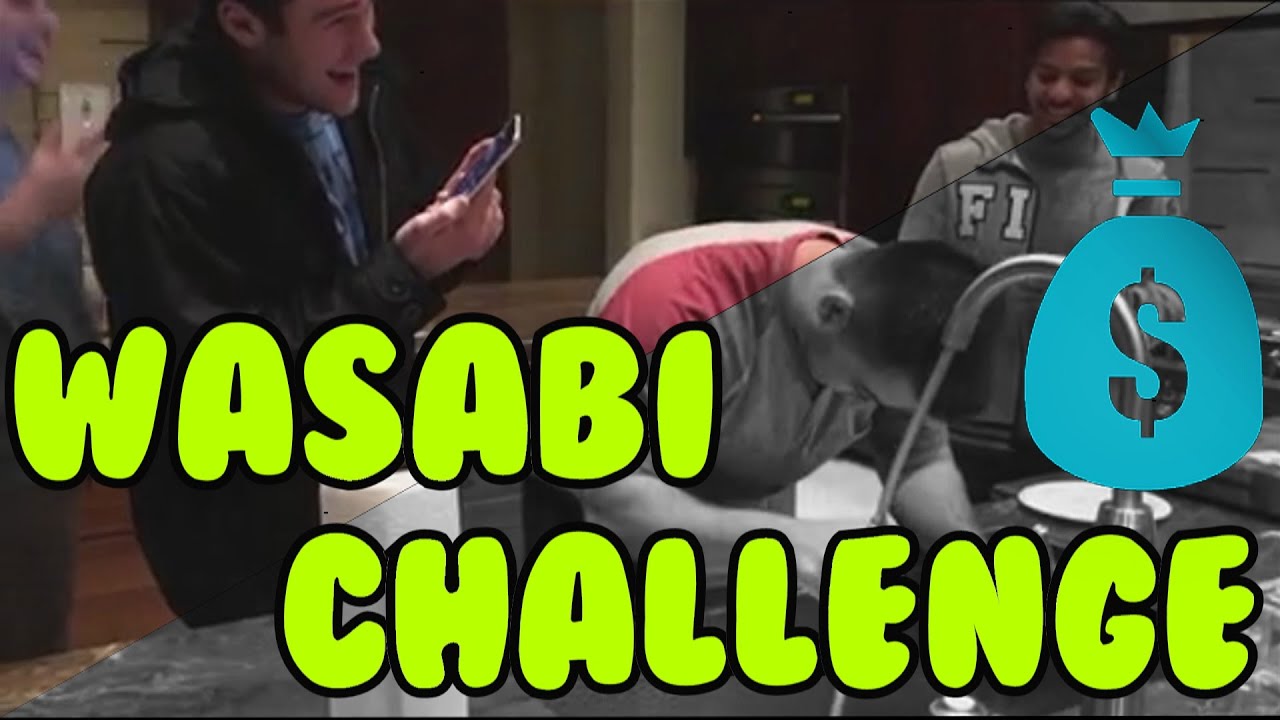 100$ Wasabi Challenge ft. Papazoid