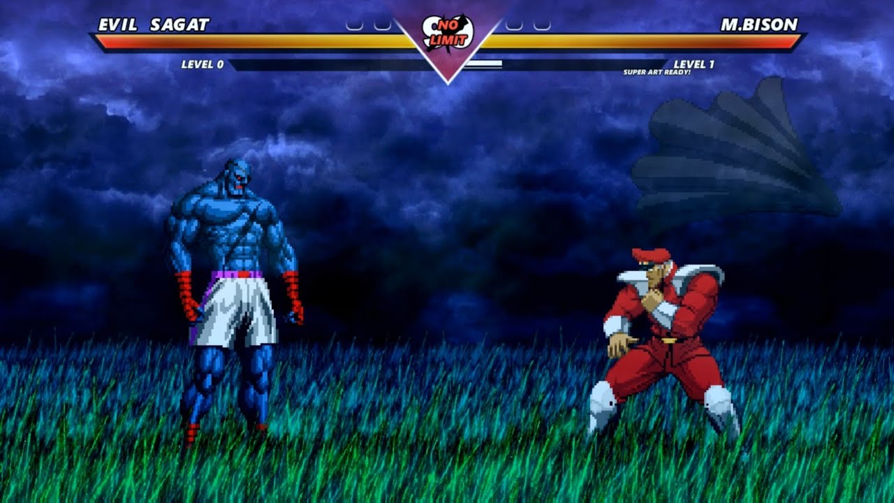 EVIL SAGAT vs M. BISON - The most epic fight ever made❗🔥