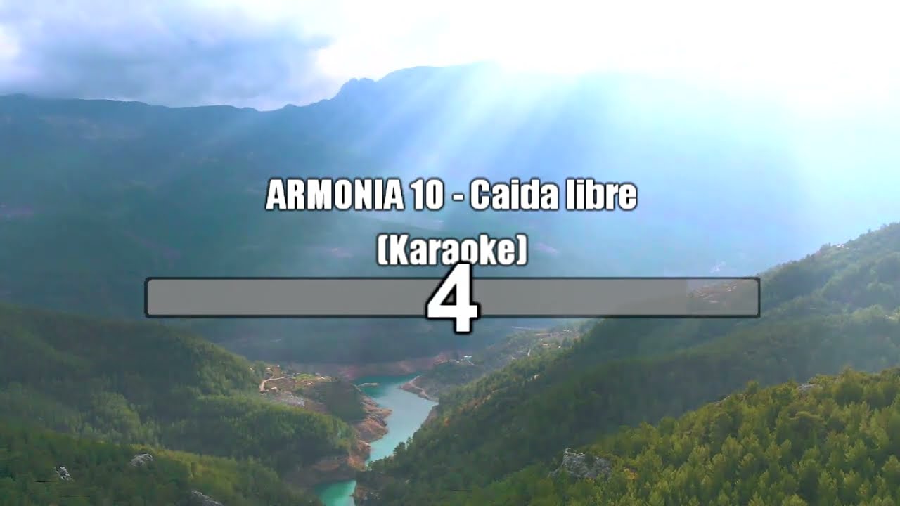 ARMONIA 10 - Caída libre (Karaoke)
