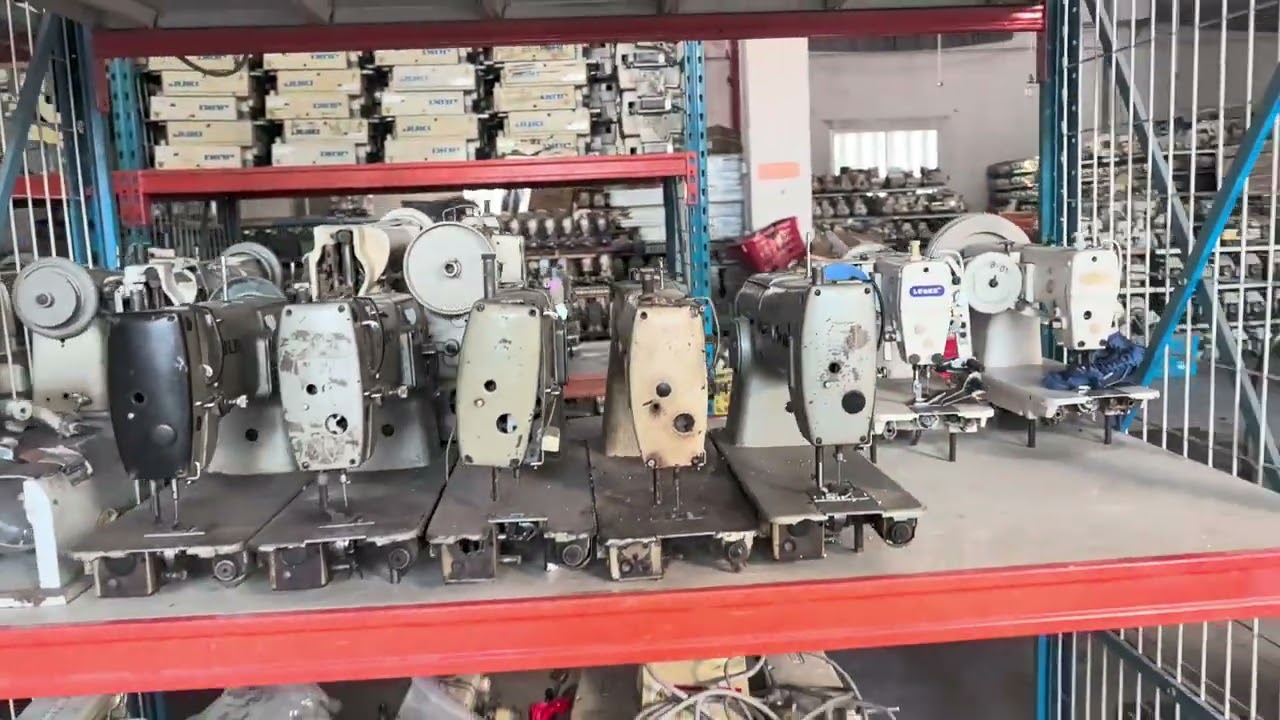 JUKI LZ 586 ZIGZAG Second Hand Industrial Sewing Machine For Sale By Tomsewing