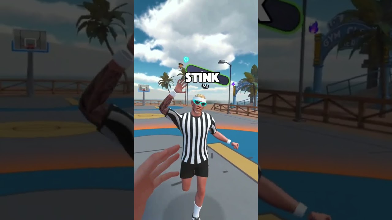 Toxic kid 1v1 #gymclassvr #basketball #nba2k23 #vr #funny