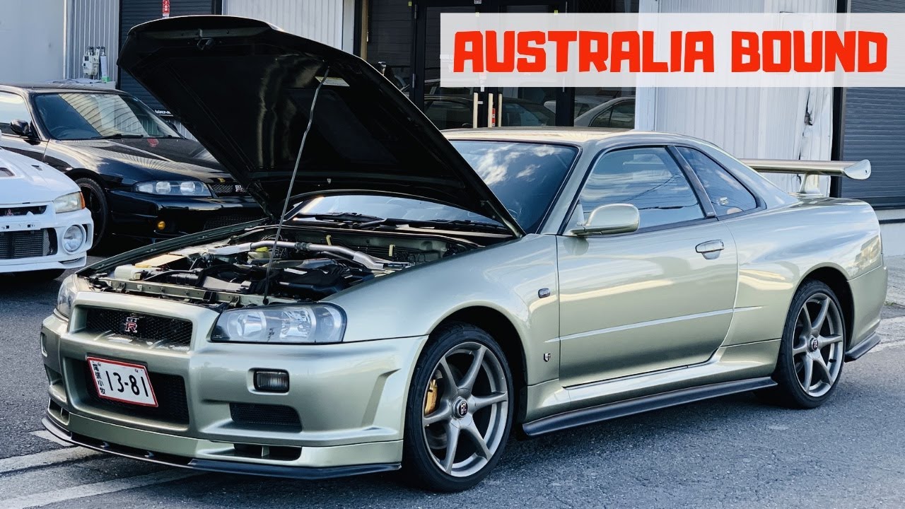 Nissan Skyline GT-R R34 V-Spec II NURs. From Japan to Australia!