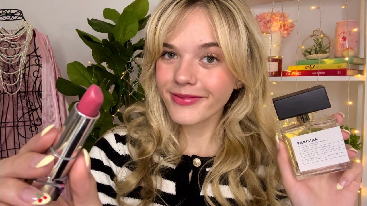 ASMR Doing Your Makeup In French 🥐🇫🇷🍷 (french speaking whispers)