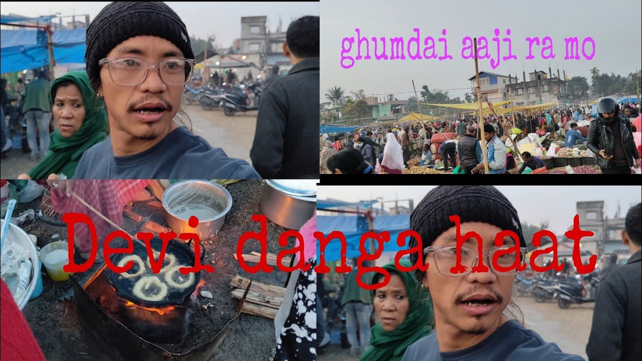 Siliguri Devi danga haat ghumdai aja k k keniyo ta #NRDVlogs19