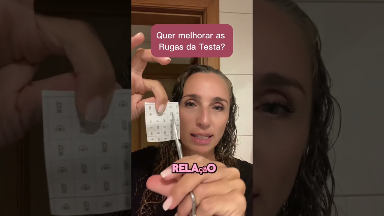 Taping facial para testa
