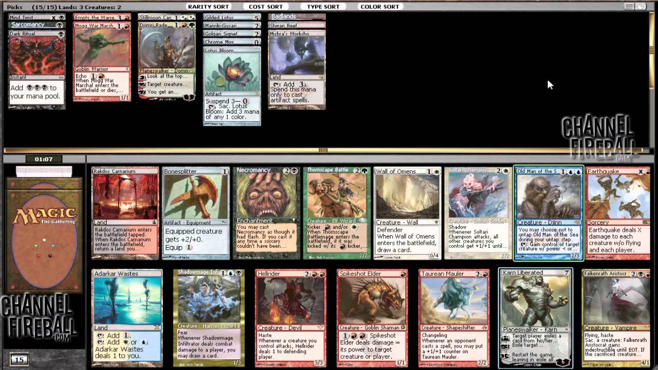 Channel Owen -  Holiday Cube Draft (Drafting, Part 1)